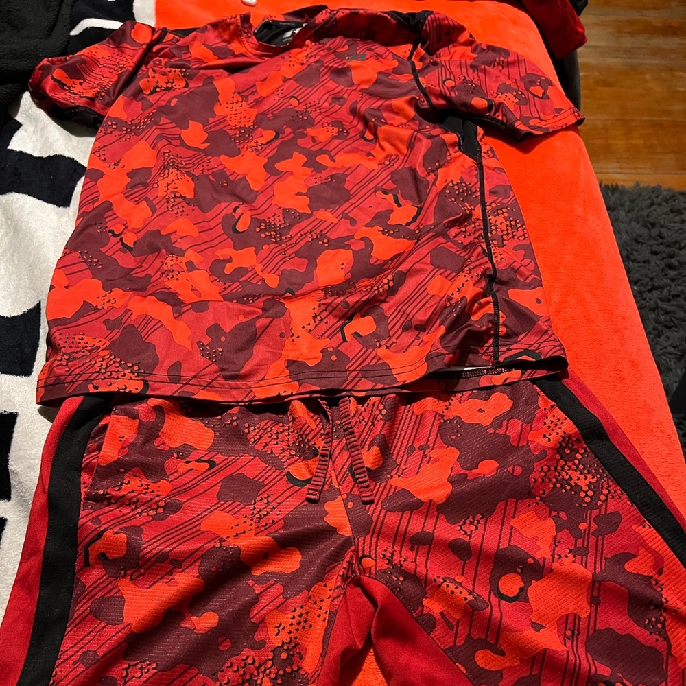 Rawlings dri-fit shorts/shirt set